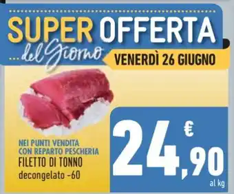 Conad Filetto di Tonno offerta