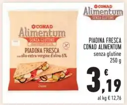 Conad PIADINA FRESCA CONAD ALIMENTUM offerta
