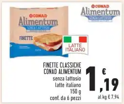 Conad FINETTE CLASSICHE CONAD ALIMENTUM offerta