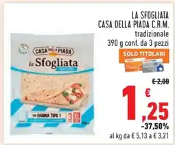 Conad LA SFOGLIATA CASA DELLA PIADA C.R.M offerta