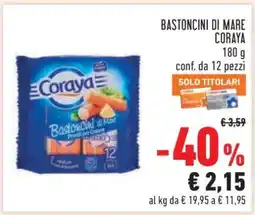 Conad Bastoncini di Mare Coraya offerta