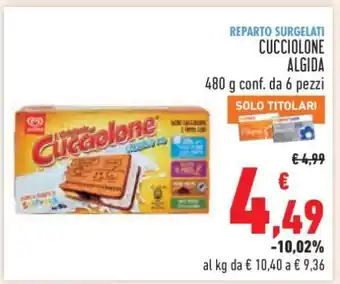 Conad CUCCIOLONE ALGIDA offerta