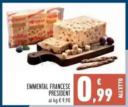 Conad EMMENTAL FRANCESE PRESIDENT offerta