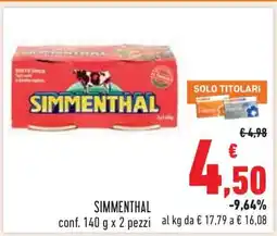 Conad SIMMENTHAL offerta