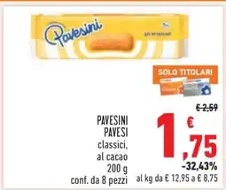 Conad Pavesini Pavesi offerta
