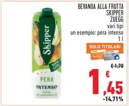 Conad Bevanda alla frutta Skipper Zuegg offerta
