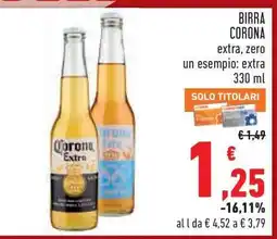 Conad Birra CORONA offerta