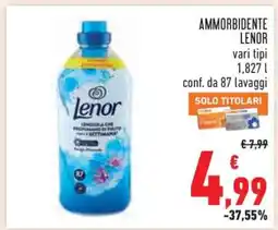 Conad Ammorbidente Lenor offerta