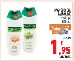 Conad BAGNODOCCIA PALMOLIVE offerta