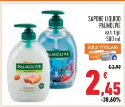 Conad Sapone Liquido Palmolive offerta