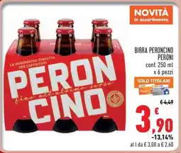 Conad BIRRA PERONCINO PERONI offerta