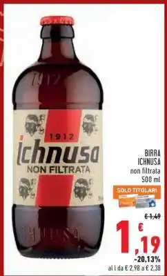 Conad BIRRA ICHNUSA offerta