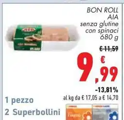 Conad BON ROLL AIA offerta