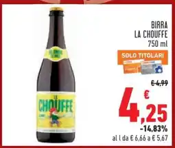 Conad BIRRA LA CHOUFFE offerta