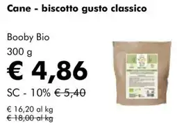 NaturaSì Cane - biscotto gusto classico Booby Bio offerta