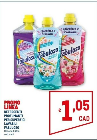 Metro Pulizia pavimenti offerta