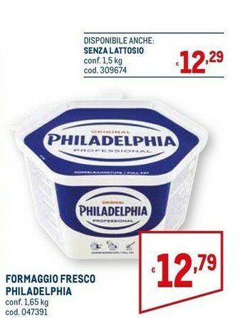 Metro Formaggio spalmabile offerta