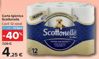 Carrefour Market Carta Igienica Scottonelle offerta