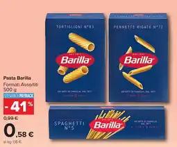 Carrefour Market Pasta Barilla offerta