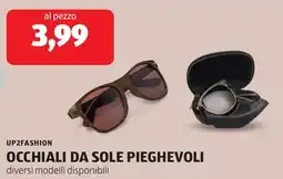 ALDI Up2fashion occhiali da sole pieghevoli offerta