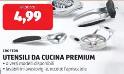 ALDI Crofton utensili da cucina premium offerta