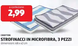 ALDI Crofton strofinacci in microfibra offerta