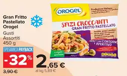 Carrefour Market Gran Fritto Pastellato Orogel offerta