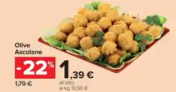 Carrefour Market Olive Ascolane offerta
