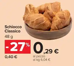Carrefour Market Schiocco Classico offerta