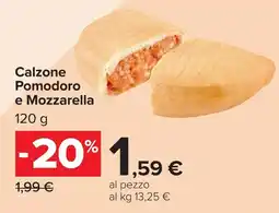 Carrefour Market Calzone Pomodoro e Mozzarella offerta