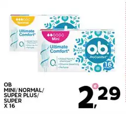 Extra Supermercati Ob mini/normal/ super plus/ super x16 offerta