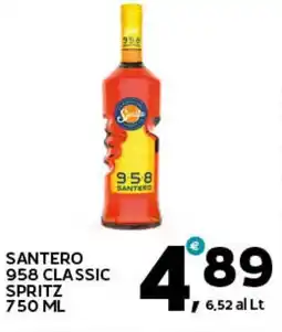 Extra Supermercati Santero 958 classic spritz offerta