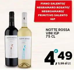 Extra Supermercati Notte rossa vini IGP offerta