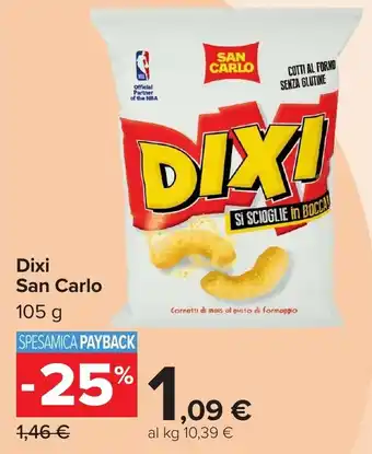 Carrefour Market Dixi San Carlo offerta