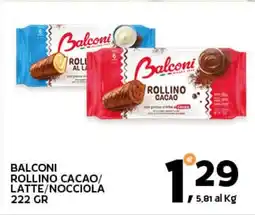 Extra Supermercati Balconi rollino cacao/ latte/nocciola offerta