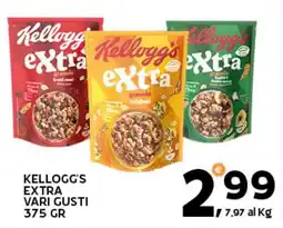 Extra Supermercati Kellogg's extra offerta
