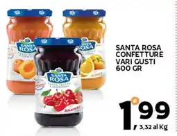 Extra Supermercati Santa rosa confetture offerta