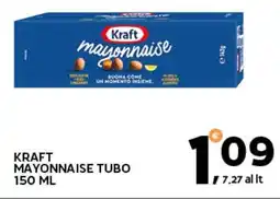 Extra Supermercati Kraft mayonnaise tubo offerta