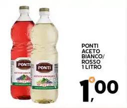 Extra Supermercati Ponti aceto bianco/ rosso offerta
