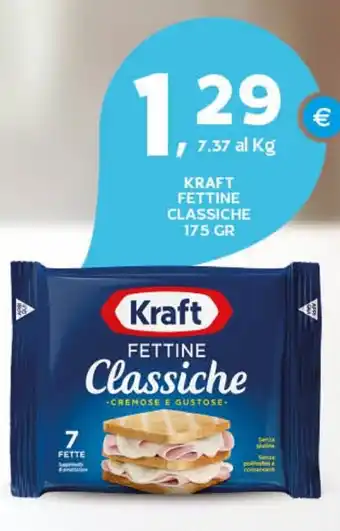Extra Supermercati Kraft fettine classiche offerta