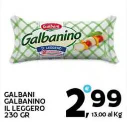 Extra Supermercati Galbani galbanino il leggero offerta