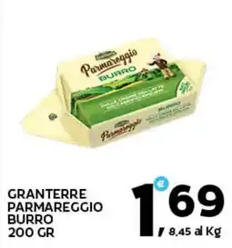 Extra Supermercati Granterre parmareggio burro offerta