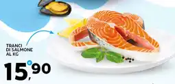 Extra Supermercati Tranci di salmone al kg offerta