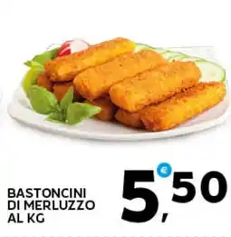 Extra Supermercati Bastoncini di merluzzo al kg offerta