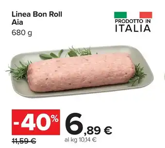 Carrefour Market Linea Bon Roll Aia offerta