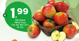 Extra Supermercati Melinda mele fuji cal.80-85 cat.i al kg offerta