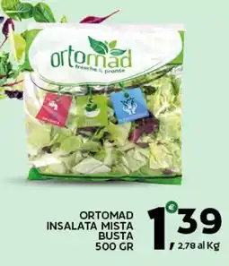 Extra Supermercati Ortomad insalata mista busta offerta