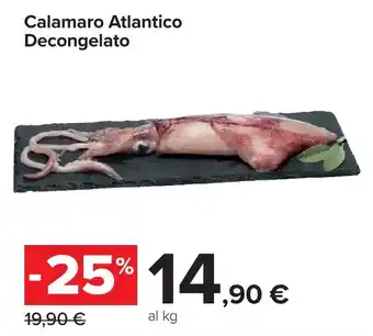 Carrefour Market Calamaro Atlantico Decongelato offerta