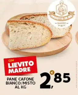 Extra Supermercati Pane cafone bianco/misto al kg offerta