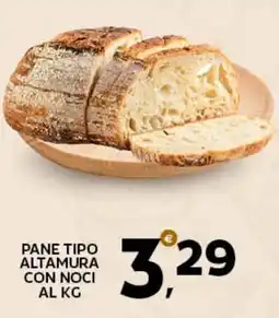 Extra Supermercati Pane tipo altamura con noci al kg offerta